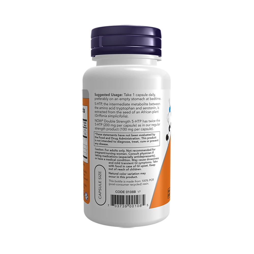 NOW - 5-HTP 200mg - 60caps